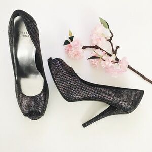Stuart Weitzman Open Toe Platforms